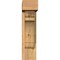Ekena Millwork Olympic Block Smooth Bracket w/ Offset Brace, Western Red Cedar, 5 1/2"W x 14"D x 22"H BKT0604X14X22OLY05SWR - alternate 3